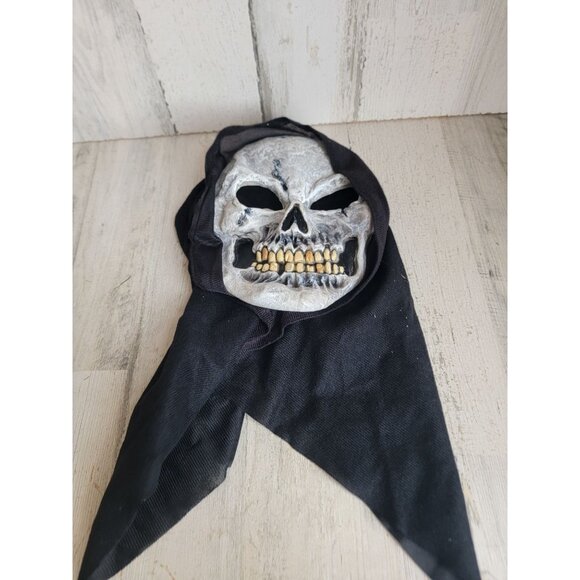 Vintage Easter unlimited scary skull mask Halloween prop costume - Picture 1 of 7